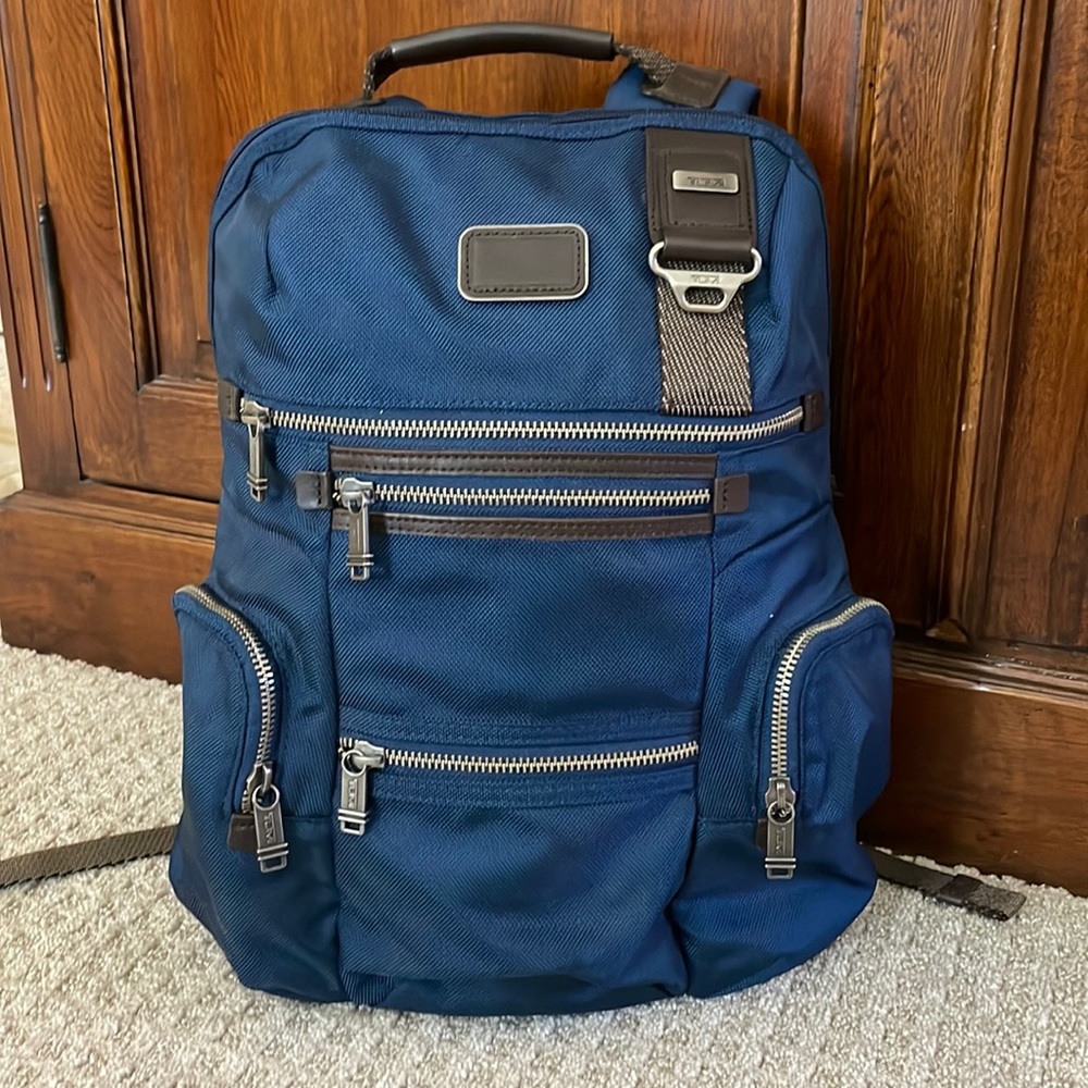 TUMI ALPHA BRAVO Knox Backpack: BLUE